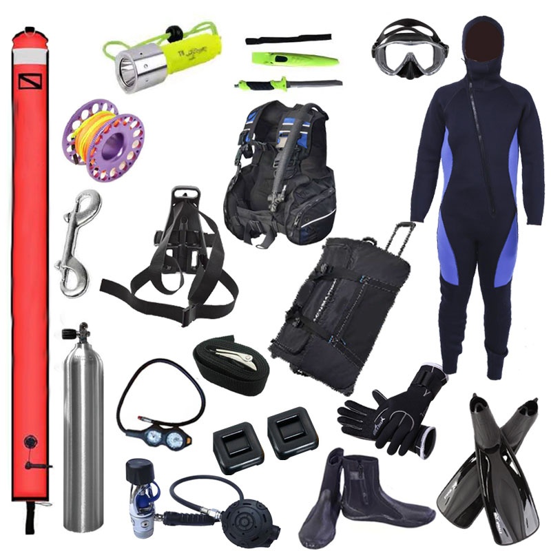 自攜式潛水裝備、水面供氣式潛水裝具