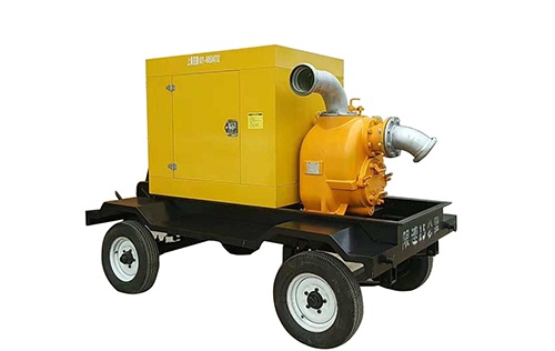 拖車式大流量應(yīng)急移動(dòng)排水泵站350m³/h