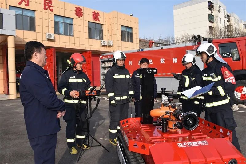 “新戰(zhàn)友”入列，使命必達， 北京凌天智能助力東營油田消防隊