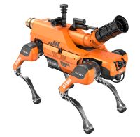 輔助滅火四足機(jī)器狗（第3代，消防水炮+自組網(wǎng)+雙向?qū)χv模塊+10種有毒有害氣體+智能伴隨+云端指揮平臺(tái)）