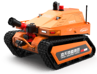消防滅火機器人 （第2代，油動液壓、150進口消防水炮）