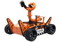 全地形消防滅火機(jī)器人【輪式履帶擺臂】 (第1代，升降云臺及氣體二合一探測裝置+語音控制