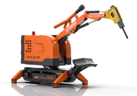 破拆機(jī)器人（音視頻傳輸、環(huán)境氣體探測+配備破碎錘、圓盤鋸、液壓剪、夾抓裝置等屬具，具有破拆、切割、剪切、抓取等功能）